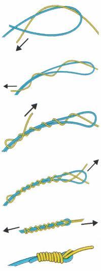 Cara mengikat dan jenis-jenis ikatan kail pancing15