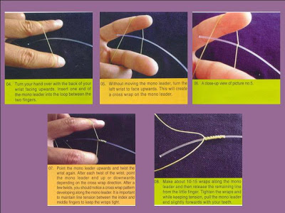 Cara mengikat dan jenis-jenis ikatan kail pancing37
