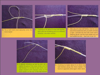 Cara mengikat dan jenis-jenis ikatan kail pancing38