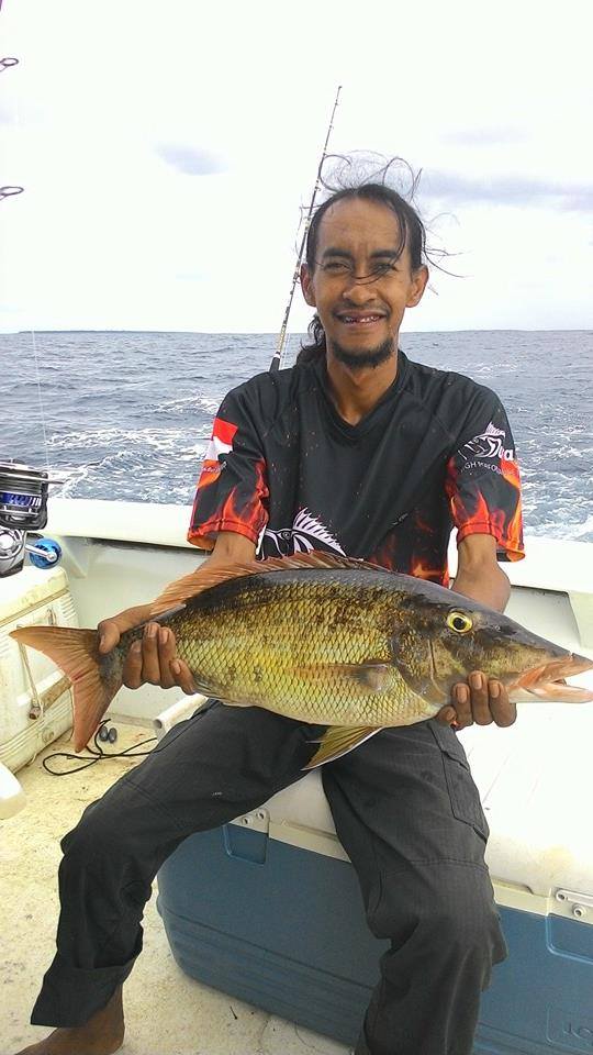 Spot mancing ikan lemadang dan ikan dasaran lain di Binuangen Banten