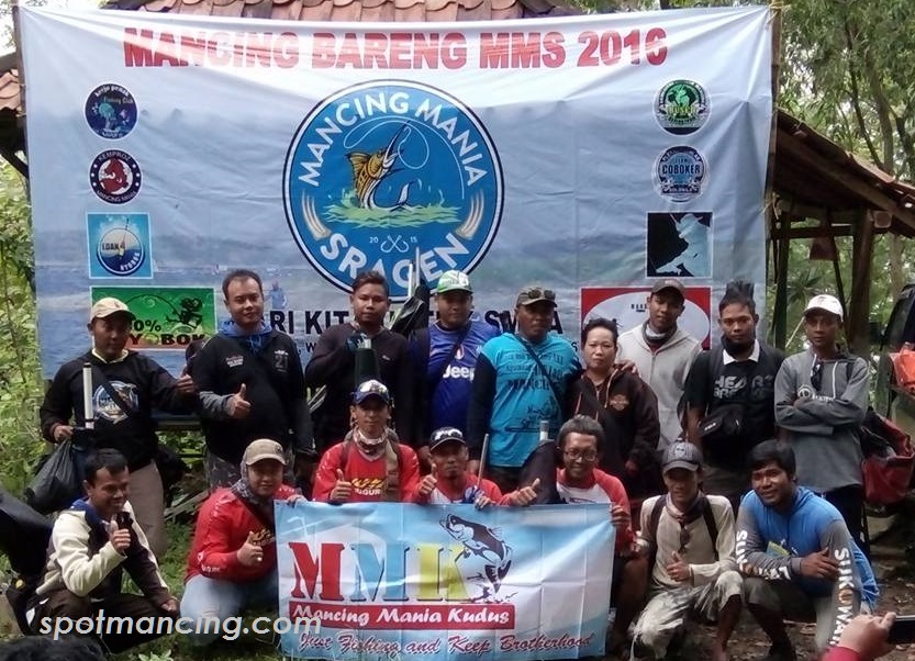 Angler Kudus yang tergabung dalam MMK pun menyempatkan diri bersilaturahmi ikut dalam acara Cingreng MMS 2016