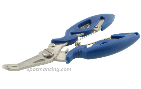 Tang pancing - mancing - split ring plier garansi Rp63.000