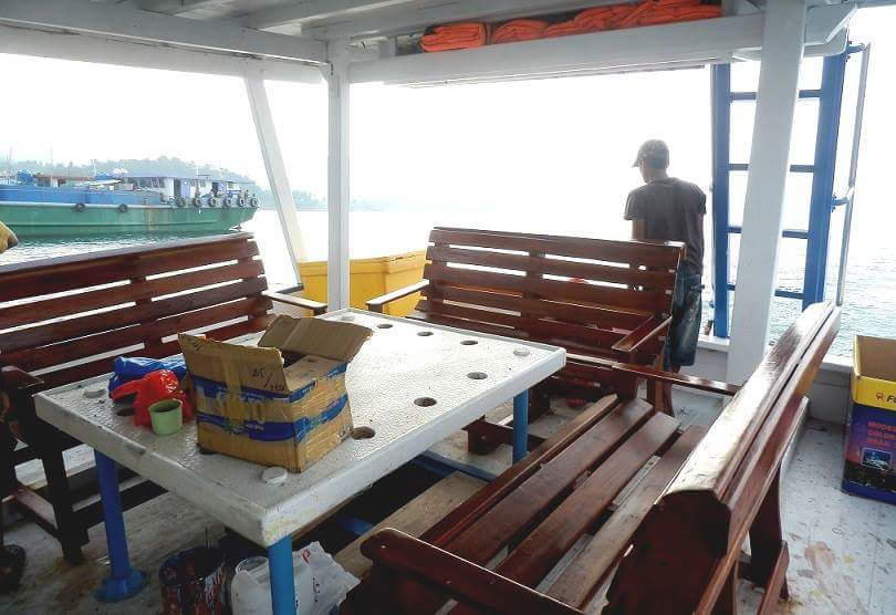 Kondisi nyaman untuk istirahat di kapal mancing KM Berdikari
