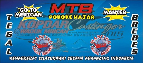Logo MTB go to Mrican (foto: Kang Pendi/MTB)