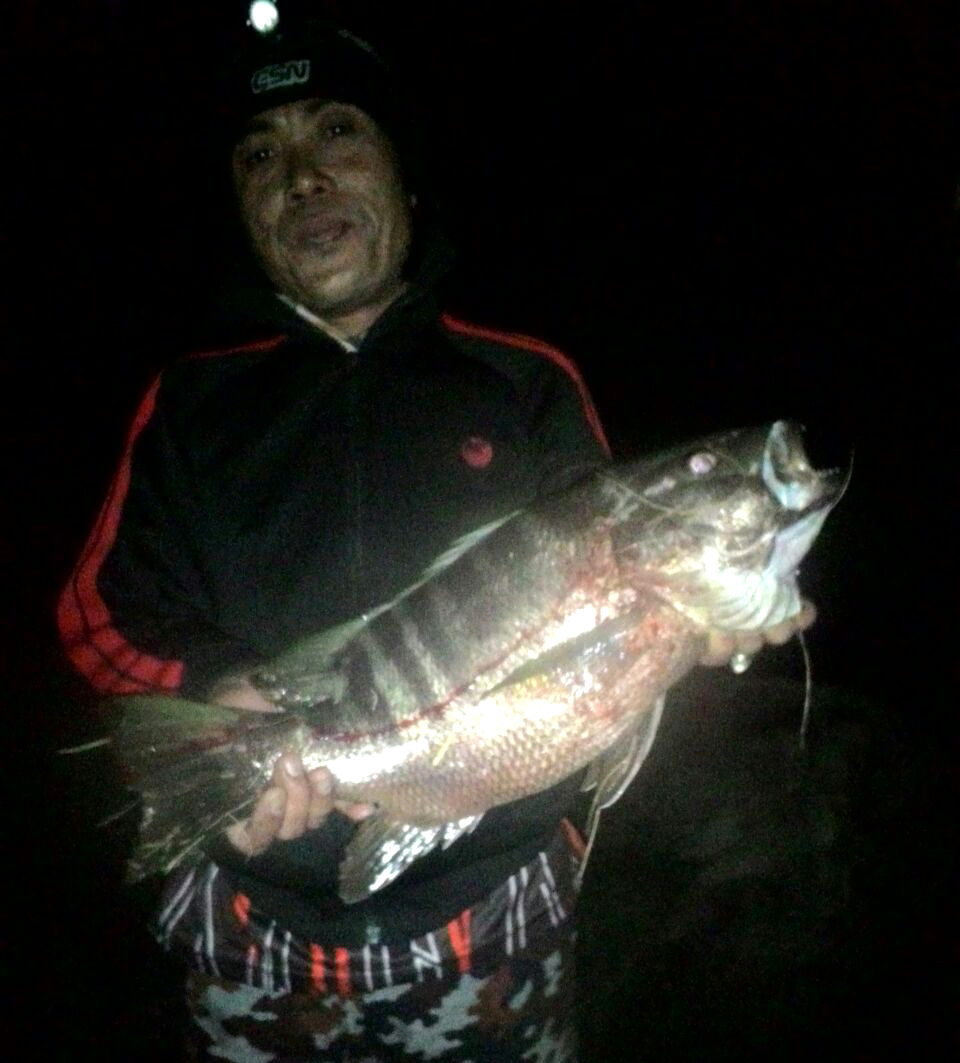 Angler Atin - asak Kebumen, sukses strike seekor black bass