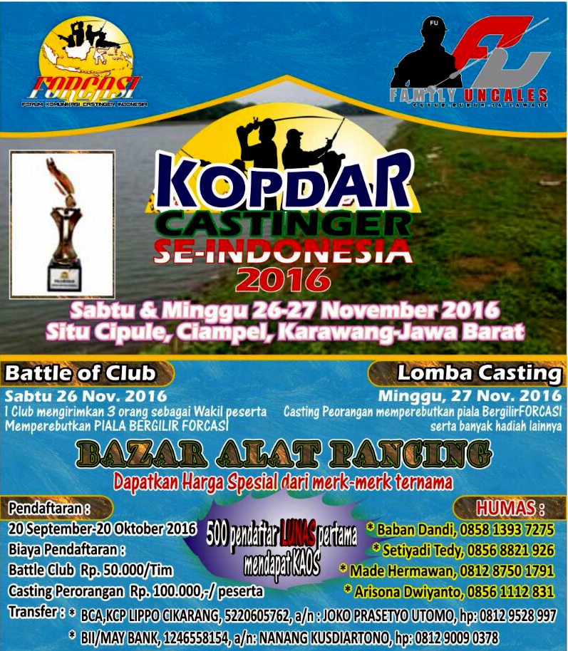 Kopdar Castinger se-Indonesia 2016