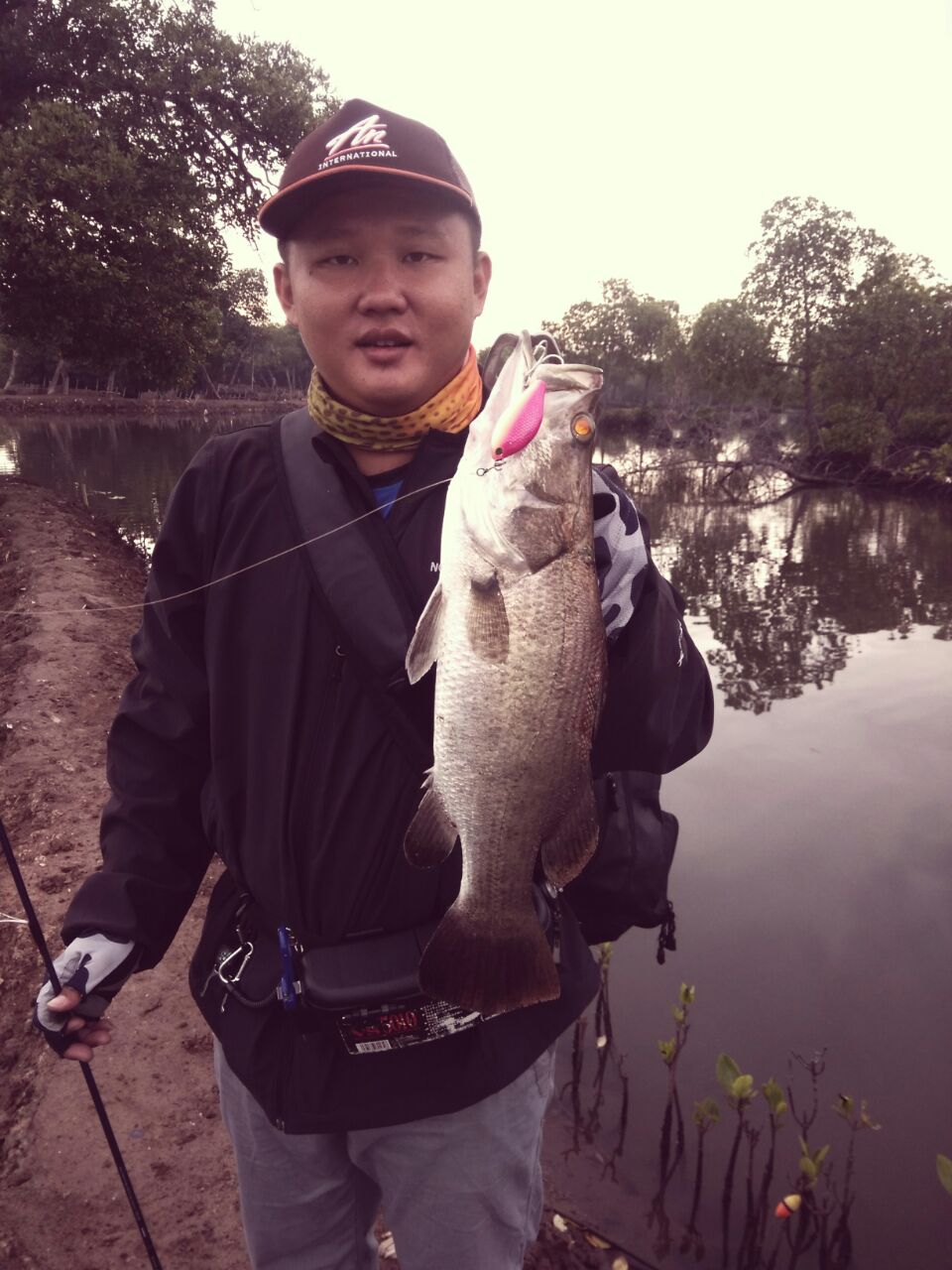 Sensasi dirasakan ketika strike ikan cukup besar