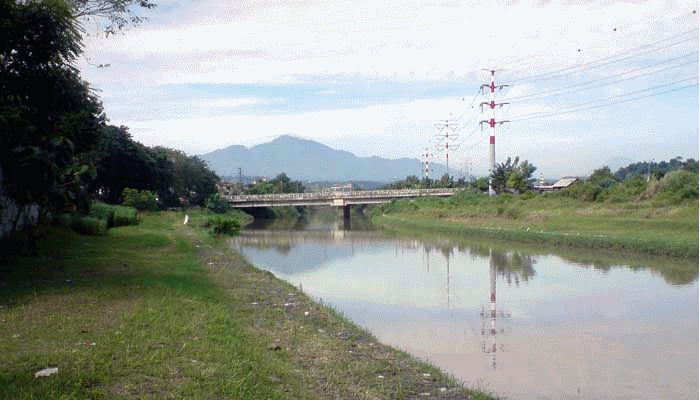 Banjir Kanal Barat Semarang saat nomal
