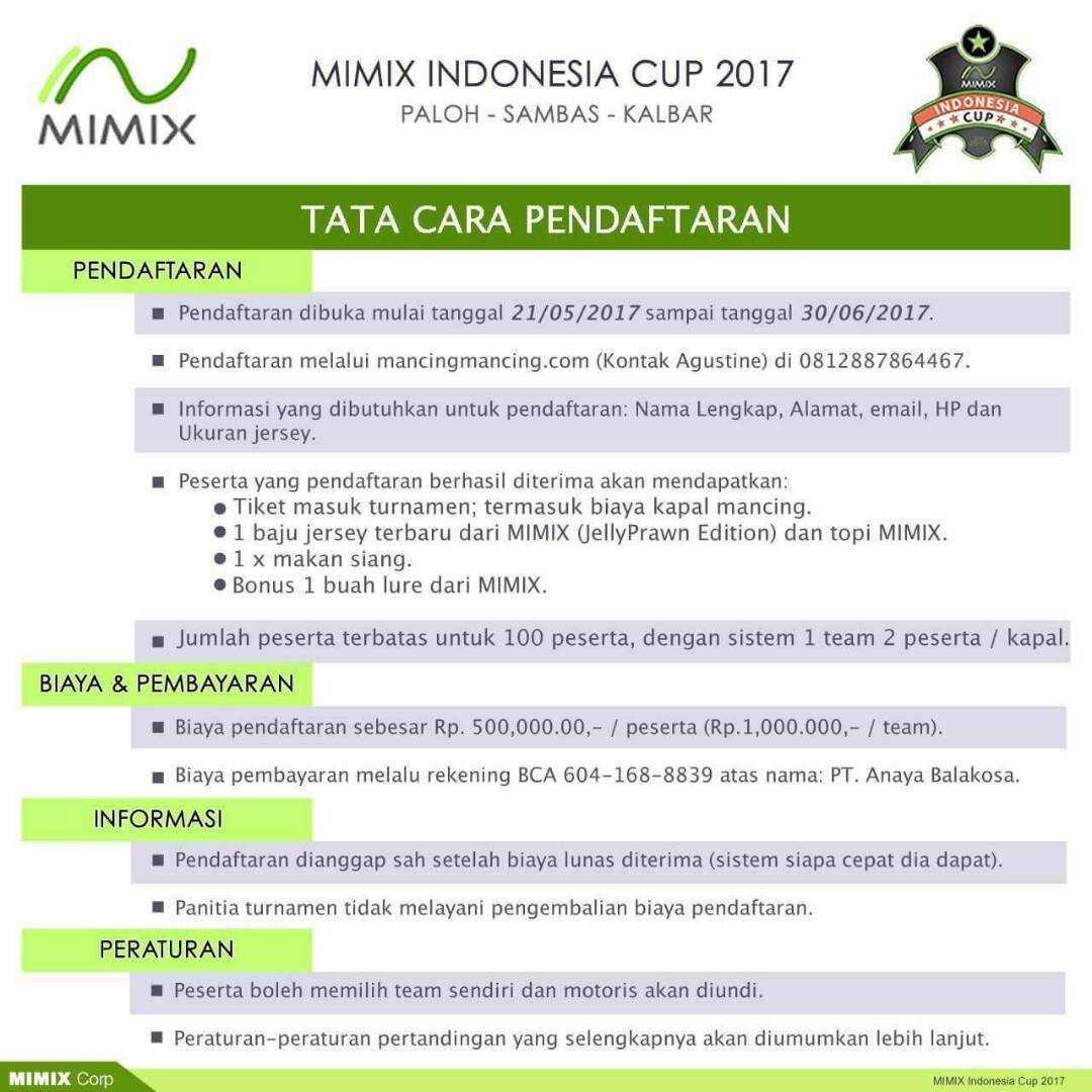Mimix Indonesia Cup 2017