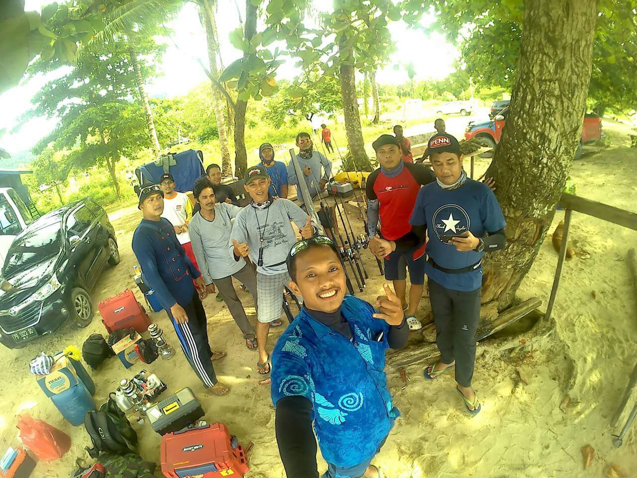 Garoupa Fishing Community.member berfoto bersama.dokumentasi Balobe Sontong