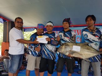 Tim HRP Gunung Kidul sumringah saat dinobatkan sebagai juara 1