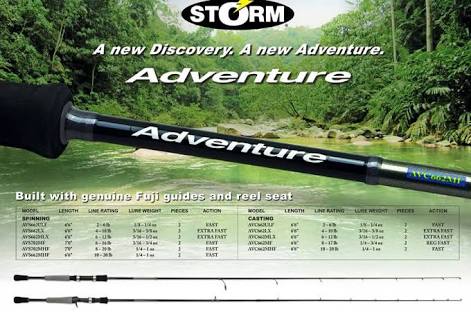 2. Storm Adventure BC/Spinning, Rp450.00,00